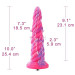 Силіконовий дилдо Hismith Awl Shape Silicone Dildo Monster Series