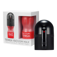 Вакуумная насадка Tenga VACUUM MAX + мастурбатор Tenga Vacuum Cup, 5 режимов работы Вакуумная насадка Tenga VACUUM MAX + мастурбатор Tenga Vacuum Cup, 5 режимов работы