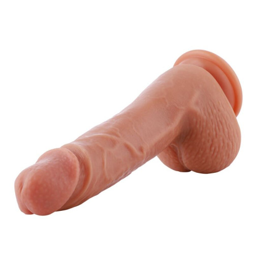 Ультрареалистичный фаллоимитатор для секс-машин Hismith 8.3″ 2-layers Silicone Flesh Dildo, 2-слойный