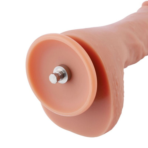 Ультрареалистичный фаллоимитатор для секс-машин Hismith 8.3″ 2-layers Silicone Flesh Dildo, 2-слойный