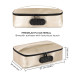 Кейс для игрушек Dorcel DISCREET BOX LUXURY GOLD, кодовый замок, 27×16×7,62 см