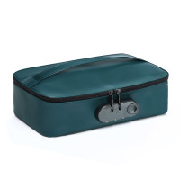Кейс для игрушек Dorcel DISCREET BOX LUXURY GREEN, кодовый замок, 27×16×7,62 см