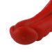 Силиконовый дилдо Hismith 8.35 Curved Silicone Dildo Red Monster Series