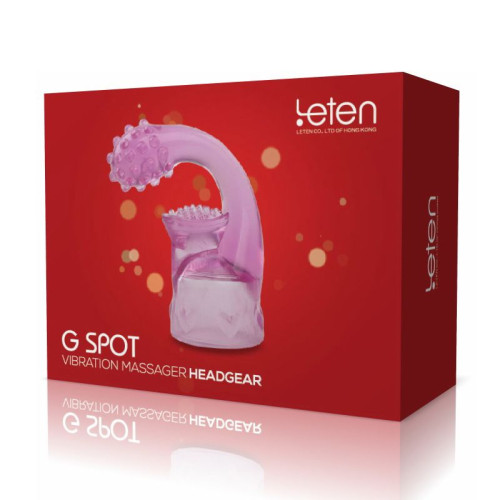 Насадка для вибромассажера Leten G SPOT HEADGEAR 3 40 x 82 мм