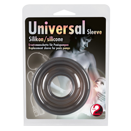 Насадка для помпи You2Toys Universal Silicone Sleeve Чорна