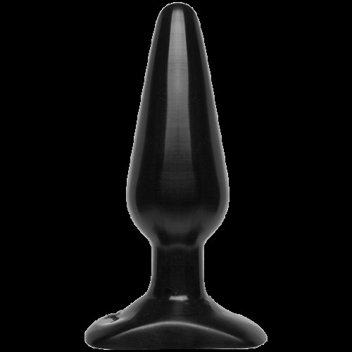 Анальна пробка Doc Johnson Smooth Classic Medium Чорна