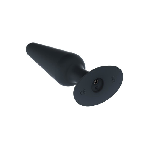 Анальная пробка с вибрацией Dorcel Best Vibe Plug M, макс. диаметр 4,1см, soft-touch силикон