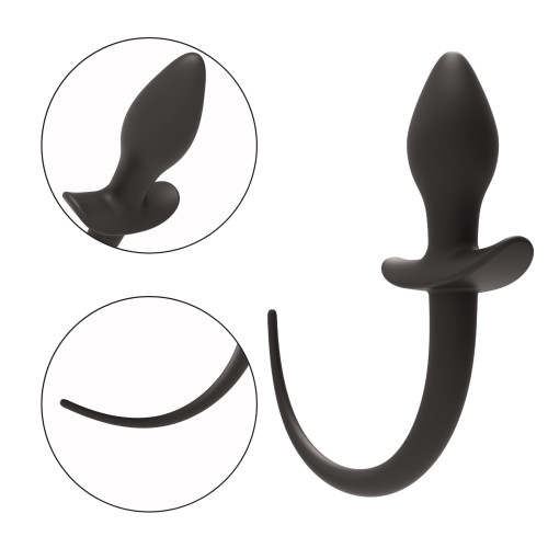 Анальная пробка Erospace Wild Play Anal Plug With Tail C3