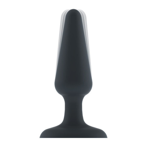 Анальная пробка с вибрацией Dorcel Best Vibe Plug M, макс. диаметр 4,1см, soft-touch силикон