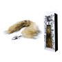 Анальная пробка B – Series HeavyFun Fox Tail, диаметр 2,7 см, длина 6,5 см, Brown