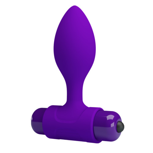Анальная пробка Pretty Love Vibra Butt Plug Purple