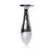 Анальна пробка B - Series HeavyFun Bullet Jewellery Silver Plug, діаметр 2,8 см, довжина 9,2 см, Pink