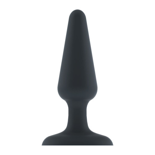 Анальная пробка с вибрацией Dorcel Best Vibe Plug M, макс. диаметр 4,1см, soft-touch силикон