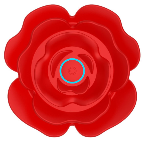 Анальна пробка B - Series Cute Rose Rotating Anal Plug