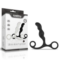 Массажер простаты LoveToy Anal Indulgence Collection Ultimate Silicone PLoveToySpot Teaser Black