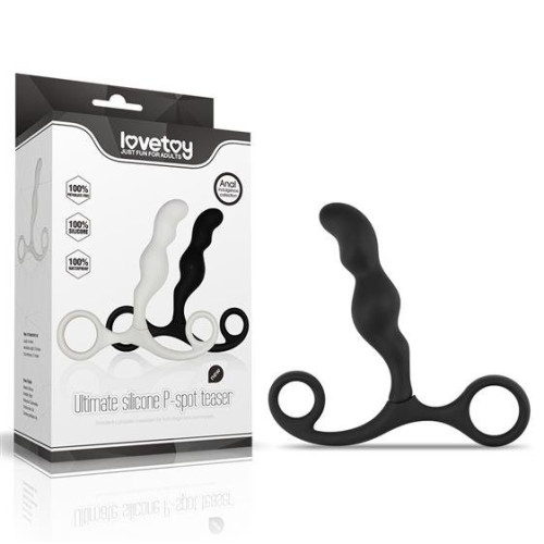 Масажер простати LoveToy Anal Indulgence Collection Ultimate Silicone PLoveToySpot Teaser Black