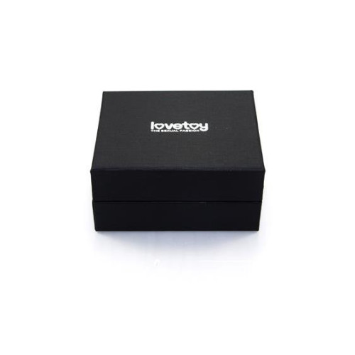 Анальная пробка LoveToy Heavy Metal Anal Plug Rosebud Aluminium Blue