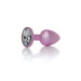 Анальная пробка B - Series HeavyFun Pearl Classic Jewellery Pink Plug Clear S