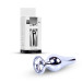 Анальна пробка B - Series HeavyFun Long Jewellery Silver Plug, діаметр 3 см, довжина 9,5 см, Clear