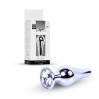 Анальна пробка B - Series HeavyFun Long Jewellery Silver Plug, діаметр 3 см, довжина 9,5 см, Clear