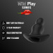 Анальная пробка Erospace Wild Play Hollow Anal Plug C1