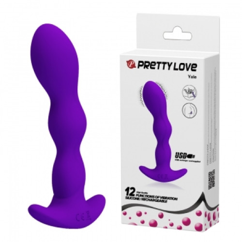 Анальная пробка Pretty Love Yale Anal Plug Purple