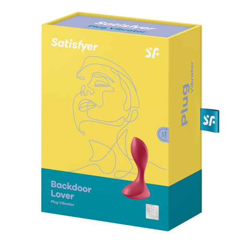 Анальная вибропробка Satisfyer Backdoor Lover Красная