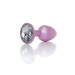 Анальная пробка B - Series HeavyFun Pearl Classic Jewellery Pink Plug Clear S