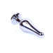 Анальна пробка B - Series HeavyFun Long Jewellery Silver Plug, діаметр 3 см, довжина 9,5 см, Dark Blue