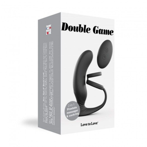 Вібромасажер простати Love To Love Double Game