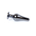 Анальна пробка B - Series HeavyFun Long Jewellery Dark Silver Plug, діаметр 3 см, довжина 9,5 см, Purple