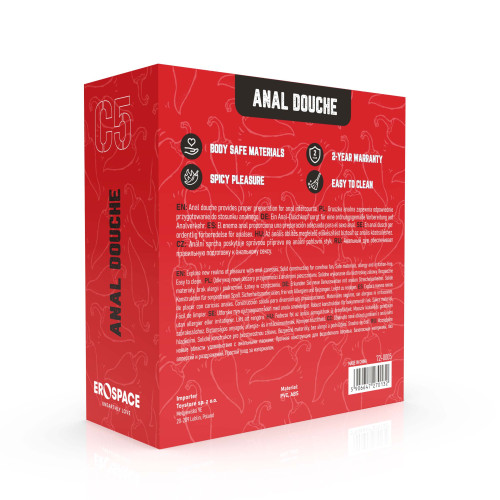 Анальный душ Erospace Wild Play Anal Douche C5