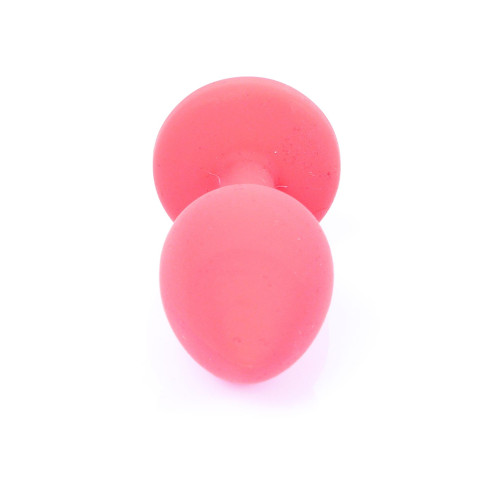 Анальна пробка B - Series HeavyFun Classic Jewellery Silicone Red Plug, діаметр 2,7 см, довжина 7 см, Dark Blue