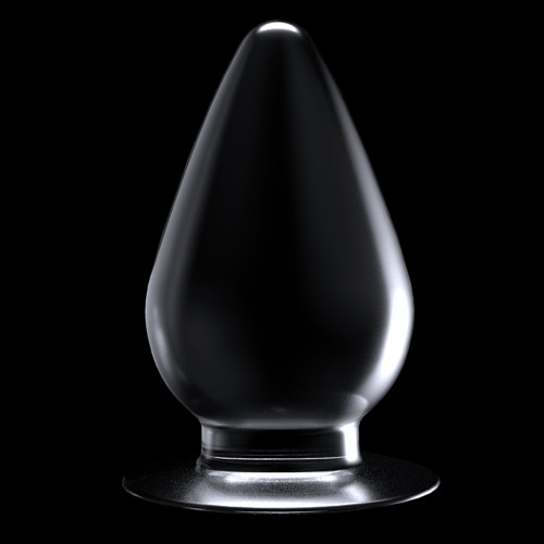 Анальна пробка LoveToy Flawless Clear Anal Plug 4.5" Clear