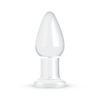 Стеклянная анальная пробка Gildo Glass Buttplug No. 24 Стеклянная анальная пробка Gildo Glass Buttplug No. 24