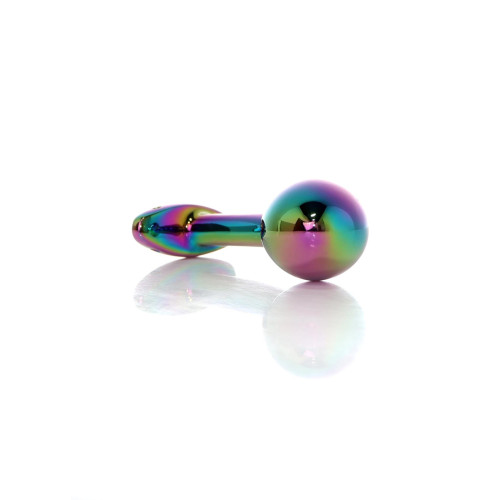 Анальна пробка B - Series HeavyFun Curved Jewellery Multicolour Plug L