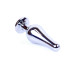 Анальна пробка B - Series HeavyFun Long Jewellery Silver Plug, діаметр 3 см, довжина 9,5 см, Green