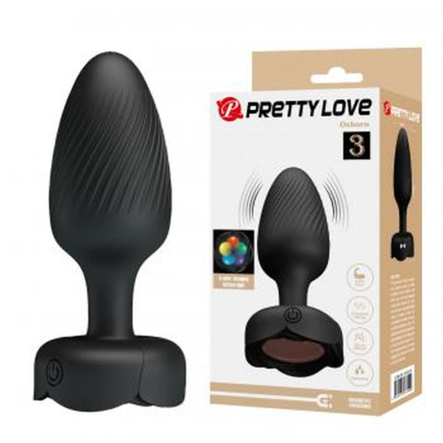 Анальная пробка Pretty Love Osborn Black