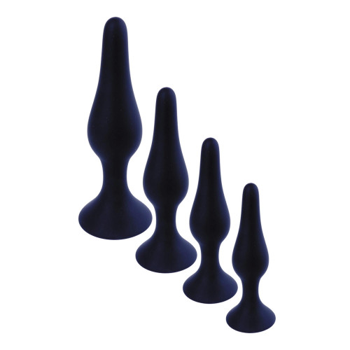 Анальна пробка B - Series HeavyFun Silicone Plug S Black