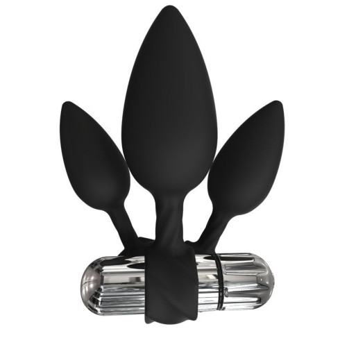 Набір анальних вібропробок Bathmate Anal Training Plugs VIBE