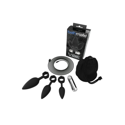 Набір анальних вібропробок Bathmate Anal Training Plugs VIBE