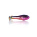 Анальная пробка B - Series HeavyFun Bullet Jewellery Multicolour Plug, диаметр 2 см, длина 7,7 см, Red