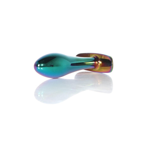 Анальная пробка B - Series HeavyFun Bullet Jewellery Multicolour Plug, диаметр 2 см, длина 7,7 см, Red