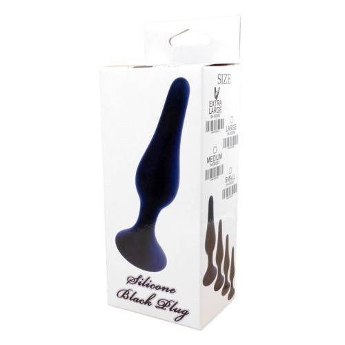 Анальна пробка B - Series HeavyFun Silicone Plug S Black