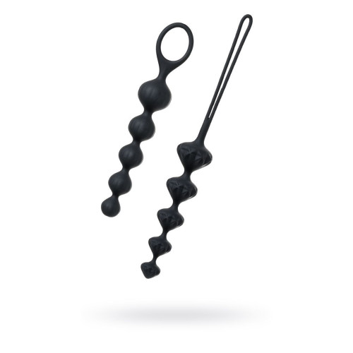 Набор анальных бус Satisfyer Beads Черные