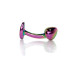 Анальна пробка B - Series HeavyFun Curved Jewellery Multicolour Plug L