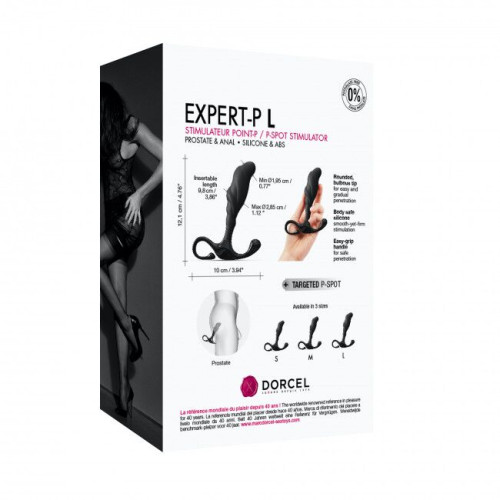 Ручний ергономічний масажер простати Marc Dorcel Expert P size L