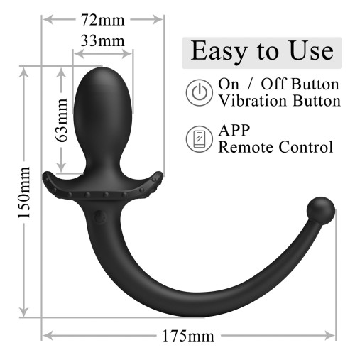 Анальная пробка Pretty Love Anthony Super Power Anal Plug (App)