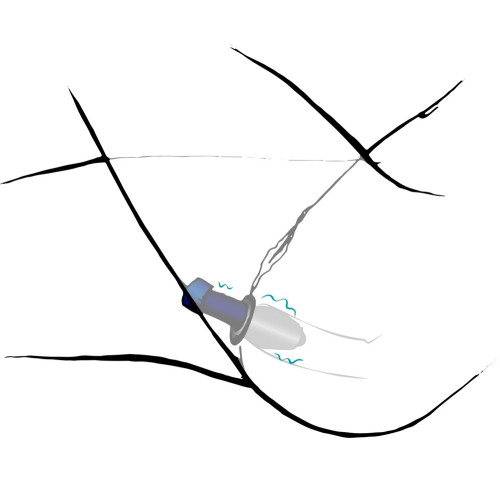 Анальная пробка You2Toys Lust Tunnel Черная M