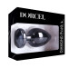 Металлическая анальная пробка с кристаллом Dorcel Diamond Plug Black L